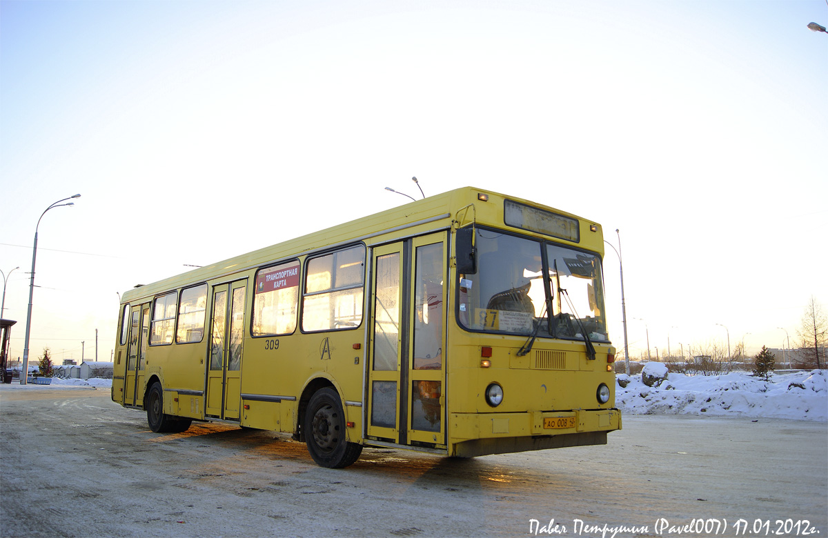 Кемеровская область - Кузбасс, ЛиАЗ-5256.40 № 309