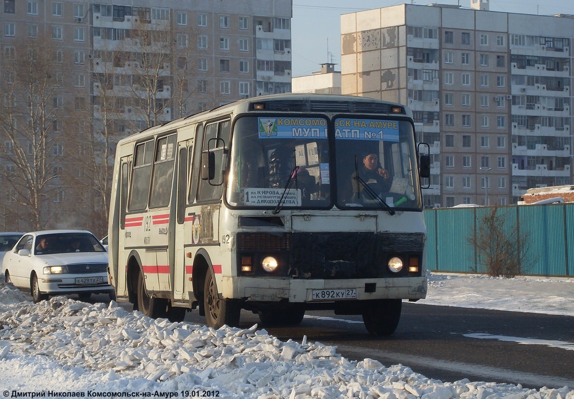 Chabarovský kraj, PAZ-32051-110 č. 192