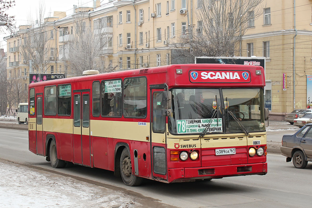 Ростовская область, Scania CN113CLB № 00611