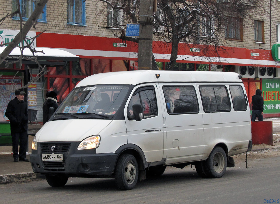 Нижегородская область, ГАЗ-322132 (XTH, X96) № А 680 ХК 152