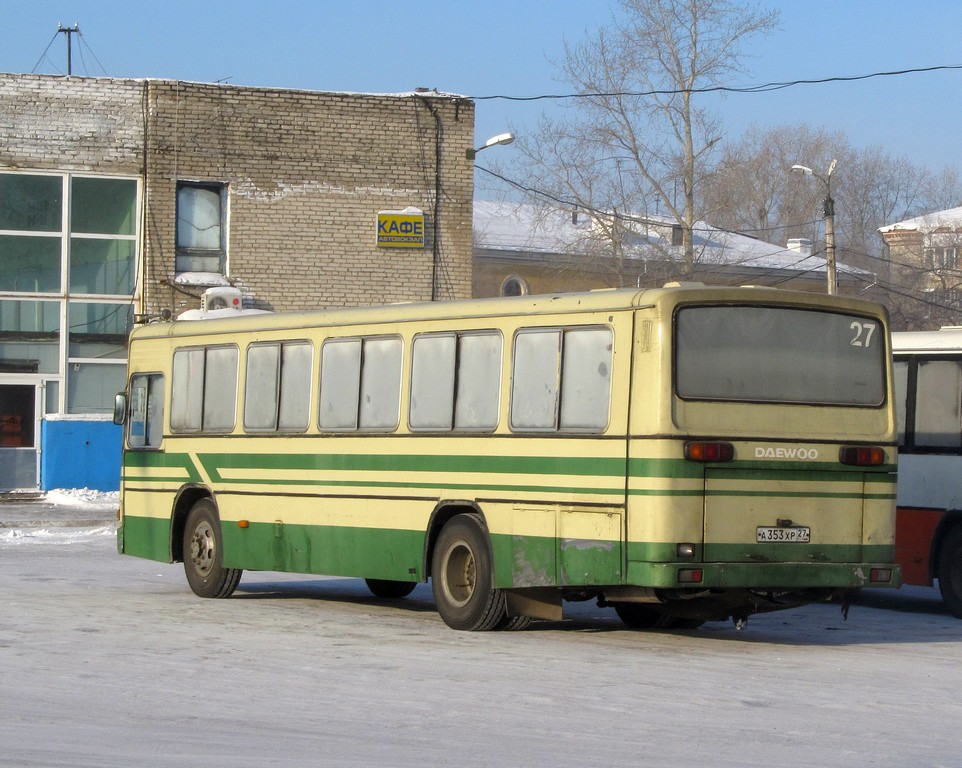 Хабаровский край, Daewoo BS106 Hi-Power № А 353 ХР 27