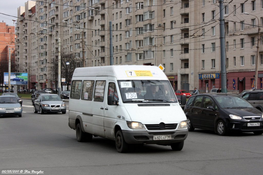 Санкт-Петербург, Mercedes-Benz Sprinter W904 408CDI № 13077