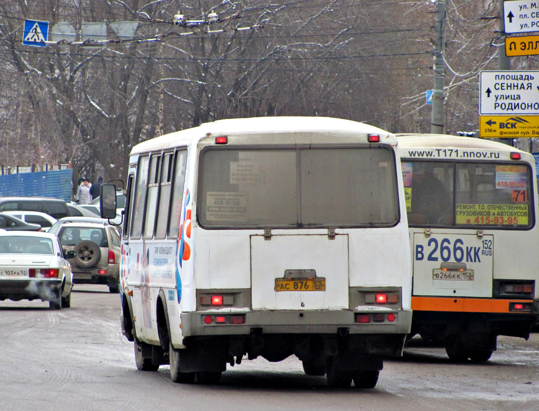 Нижегородская область, ПАЗ-32054 № АС 876 52