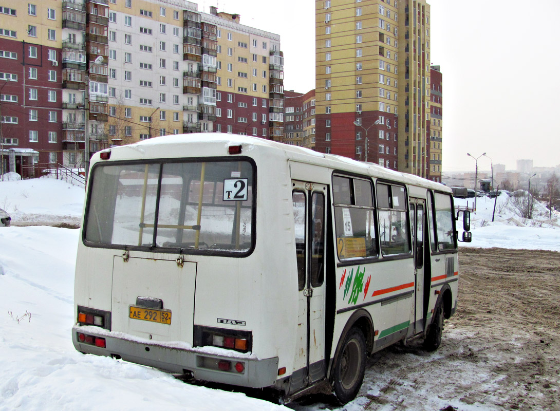 Nizhegorodskaya region, PAZ-32054 Nr. АЕ 292 52
