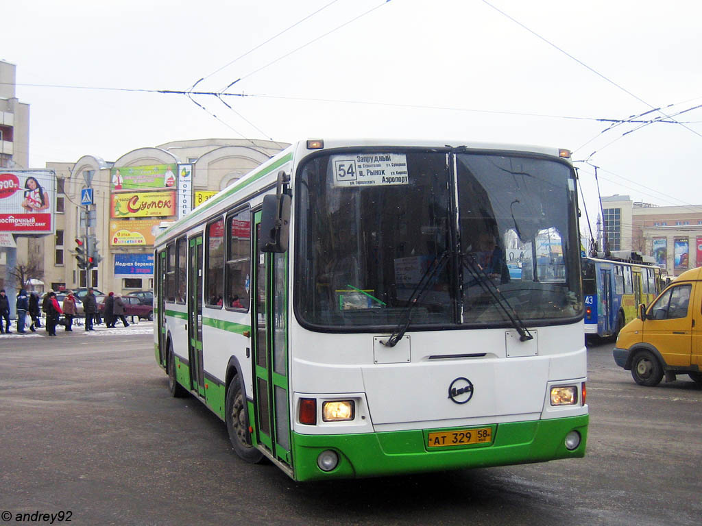 Пензенская вобласць, ЛиАЗ-5256.45 № АТ 329 58