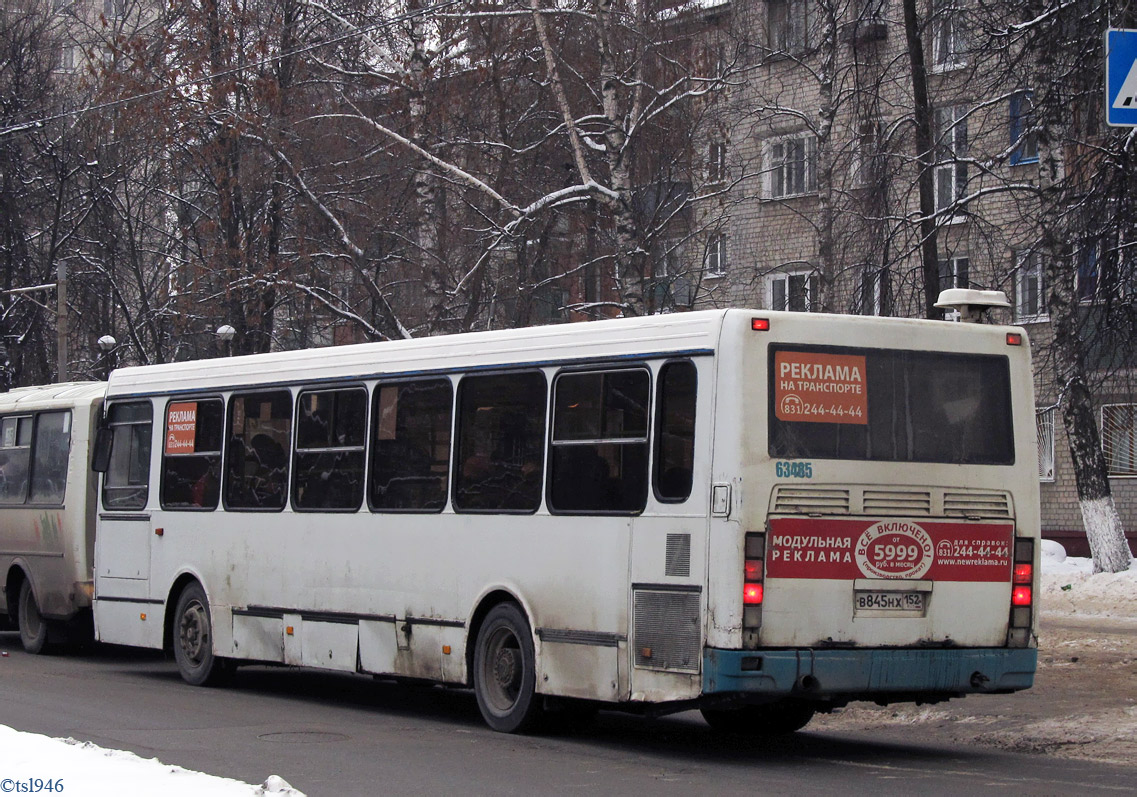 Нижегородская область, ЛиАЗ-5256.26 № 63485