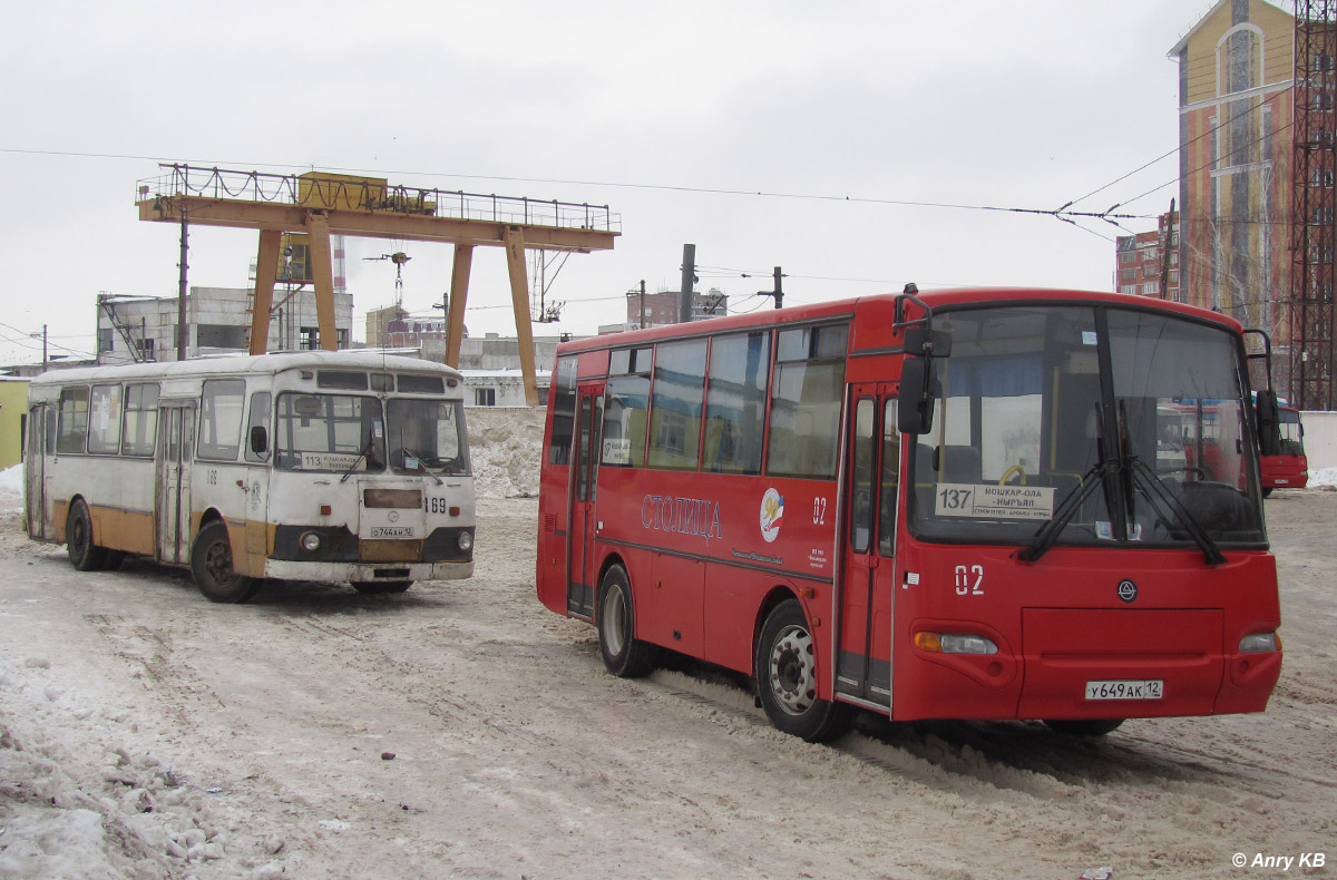 Марий Эл, ЛиАЗ-677М № 169; Марий Эл, КАвЗ-4235-33 № 02