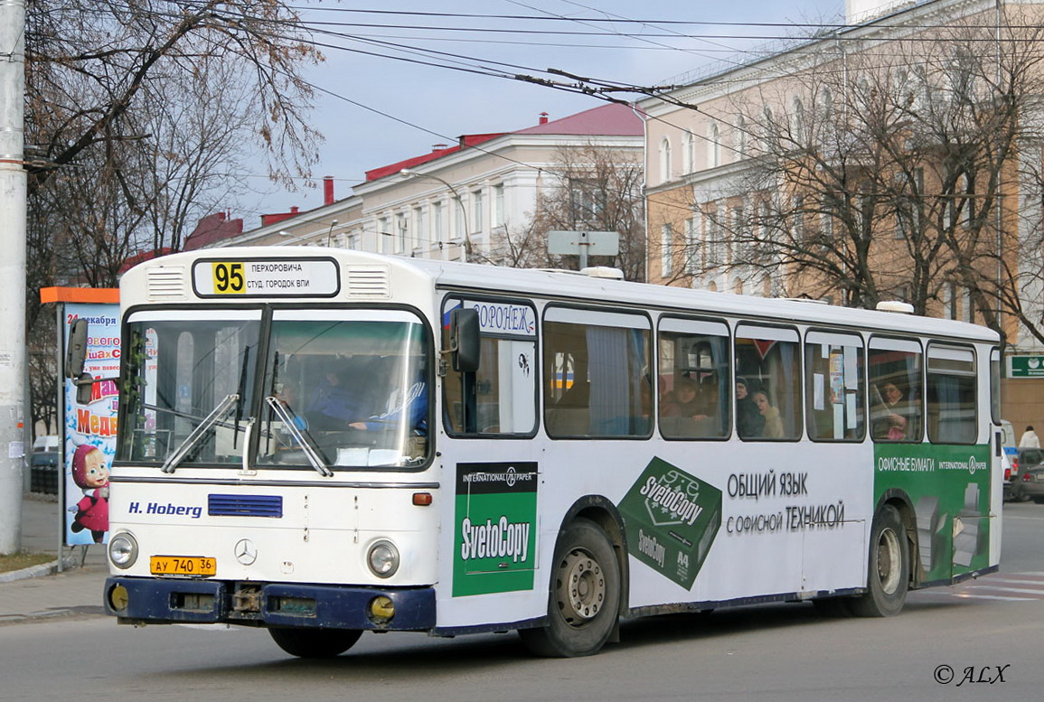 Voronezh region, Mercedes-Benz O307 # АУ 740 36