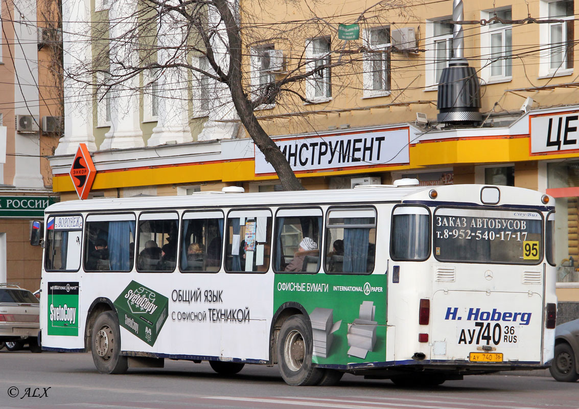 Voronezh region, Mercedes-Benz O307 # АУ 740 36