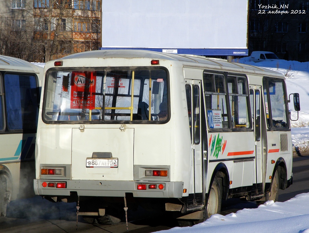 Нижегородская область, ПАЗ-32054 № В 887 АЕ 152