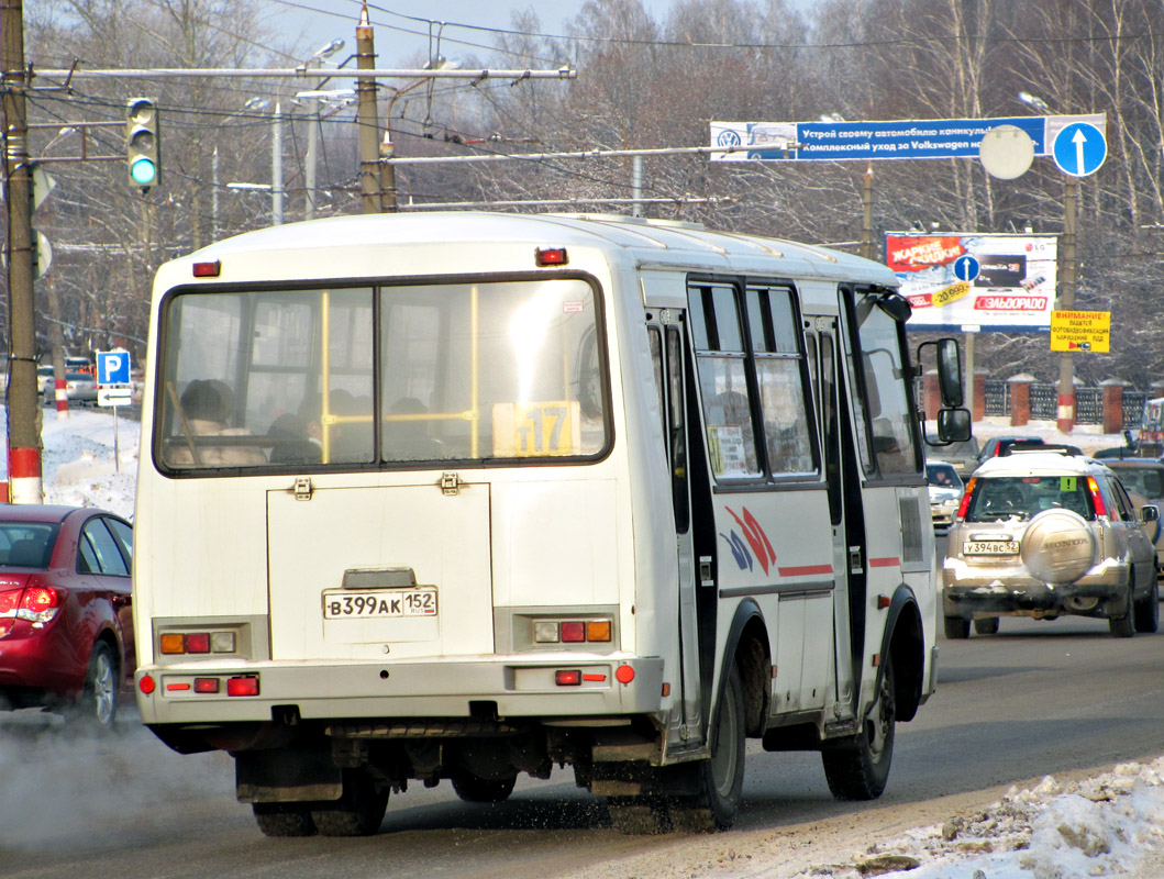 Нижегородская область, ПАЗ-32054 № В 399 АК 152