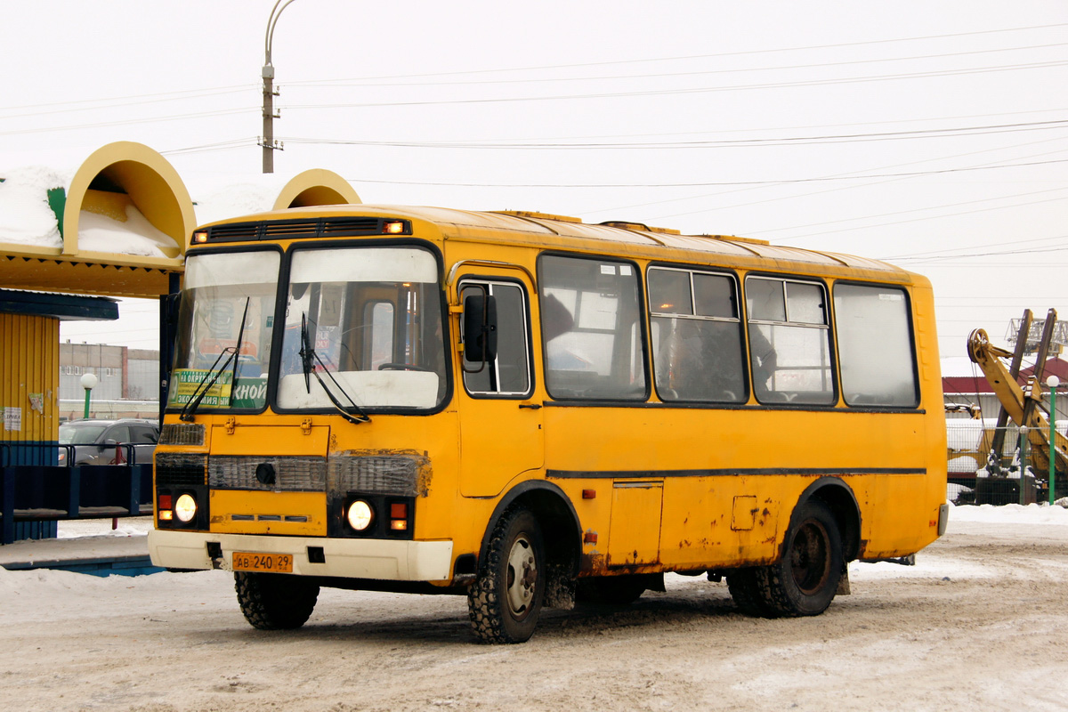 Архангельская область, ПАЗ-32054 № АВ 240 29