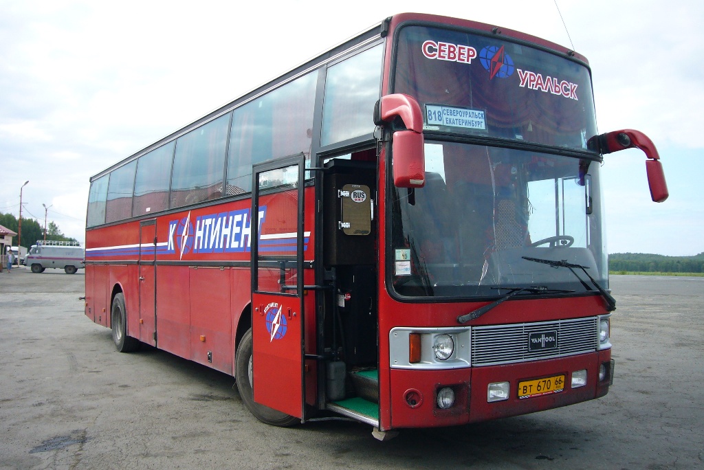 Obwód swierdłowski, Van Hool T815 Acron Nr ВТ 670 66