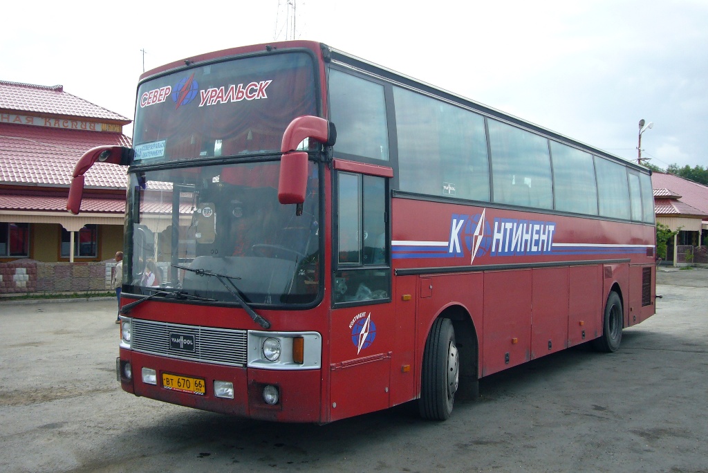 Свердловская область, Van Hool T815 Acron № ВТ 670 66