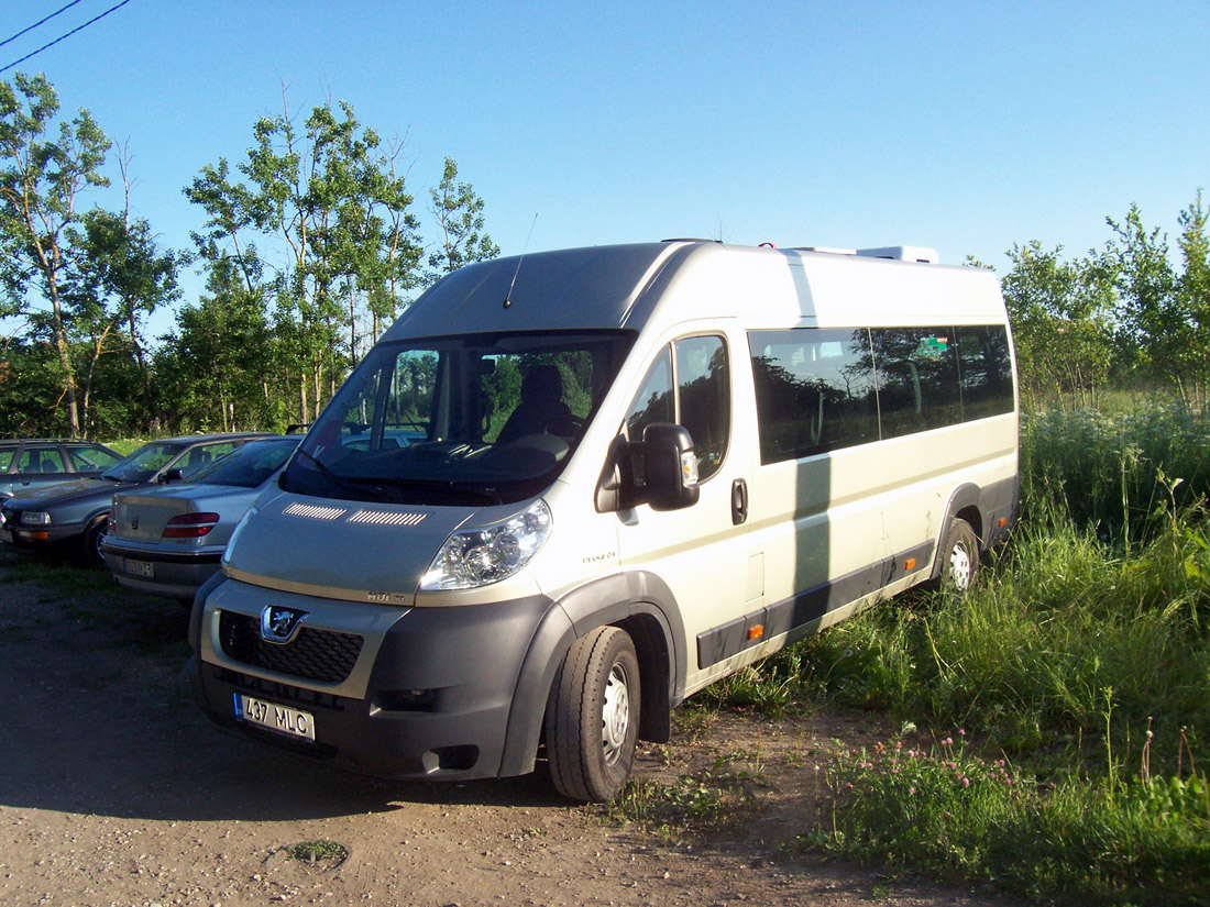 Эстония, Peugeot Boxer № 437 MLC; Эстония — XXV laulu- ja XVIII tantsupidu (ÜhesHingamine)