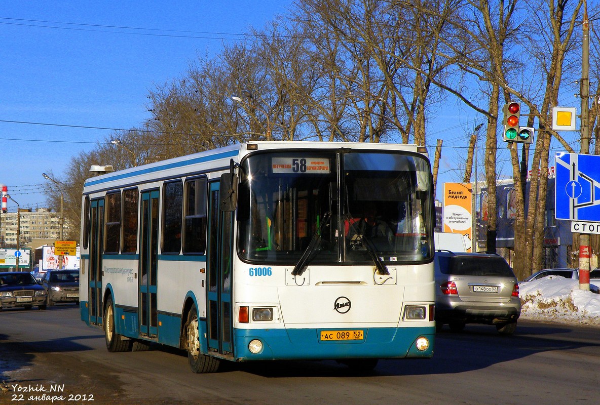 Нижегородская область, ЛиАЗ-5293.00 № 61006