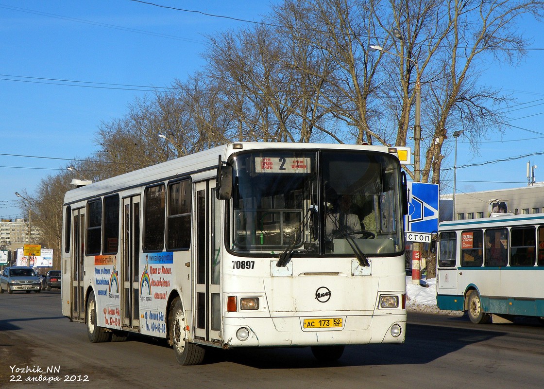 Nizhegorodskaya region, LiAZ-5256.26 # 70897