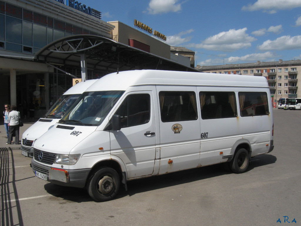 Latvia, Mercedes-Benz Sprinter W904 412D # 607