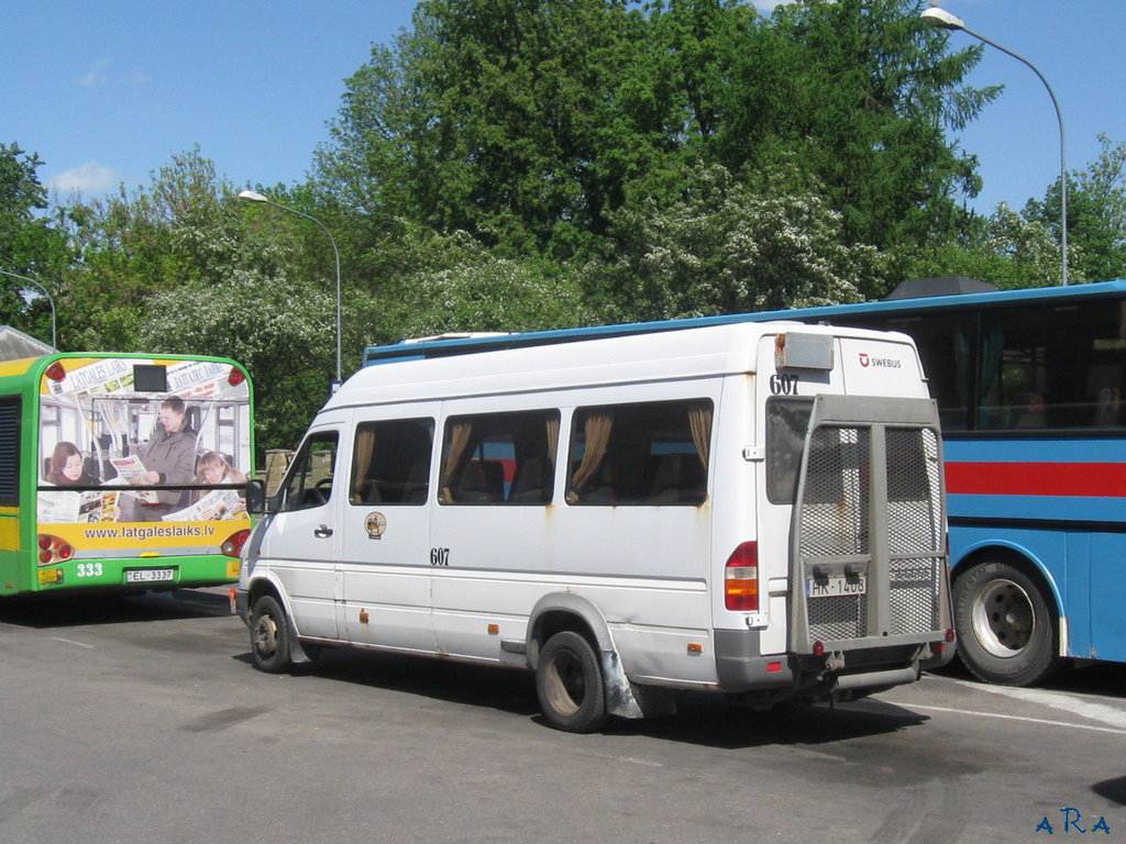 Latvia, Mercedes-Benz Sprinter W904 412D # 607