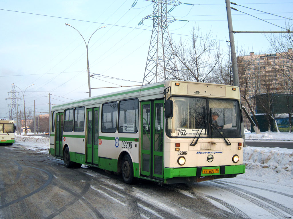 Москва, ЛиАЗ-5256.25 № 02206