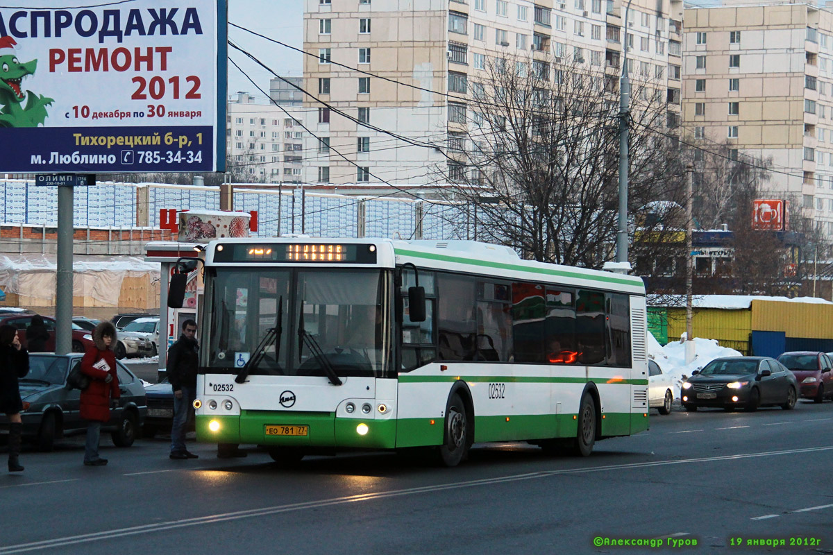 Москва, ЛиАЗ-5292.21 № 02532