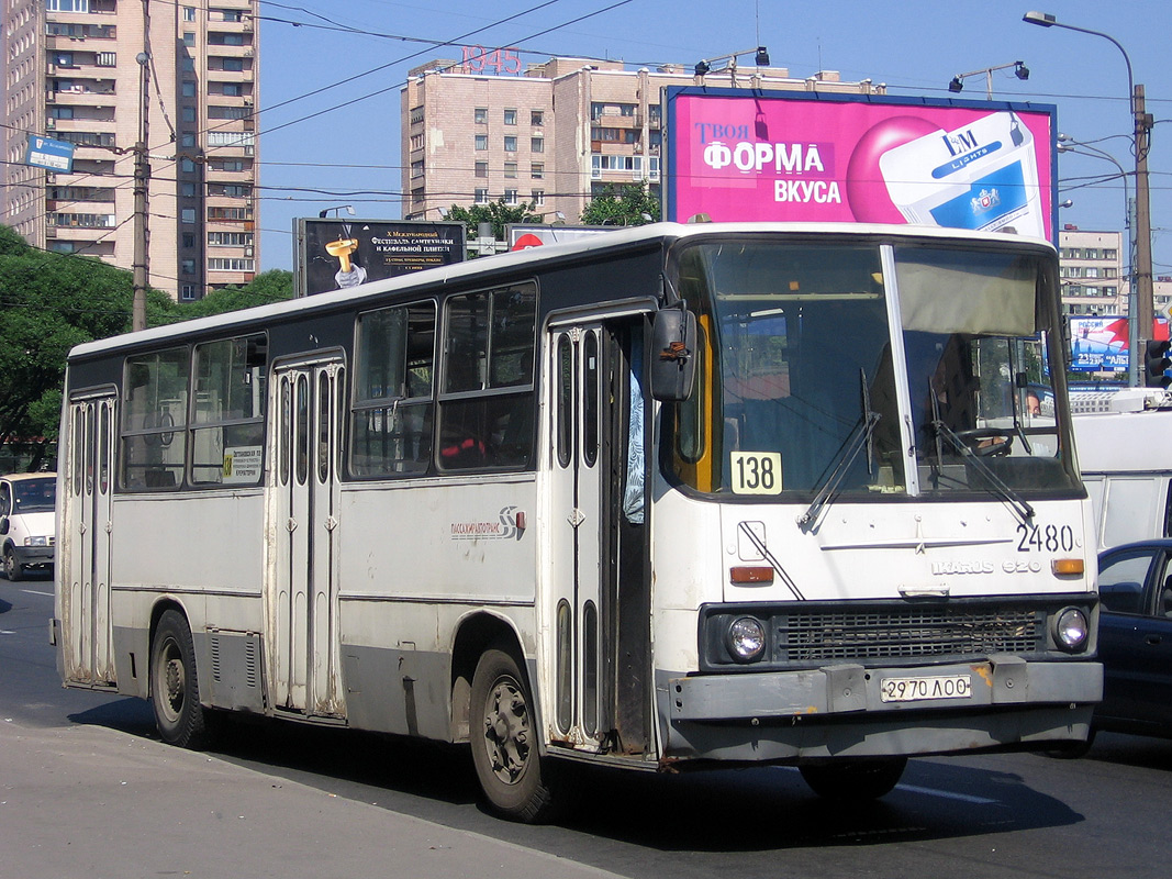 Санкт-Петербург, Ikarus 260.50 № 2480