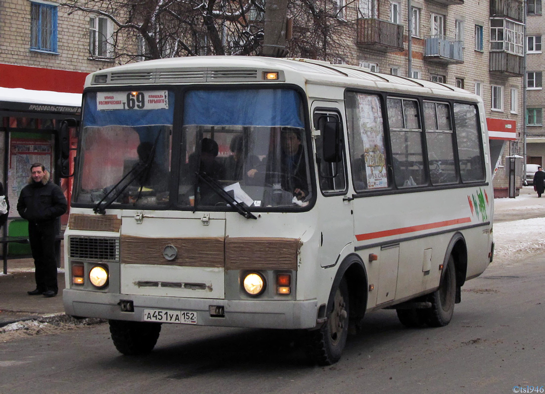 Нижегородская область, ПАЗ-32054 № А 451 УА 152