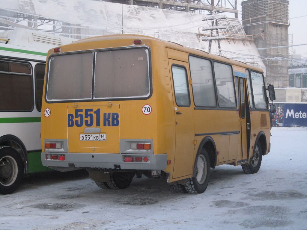 Саха (Якутия), ПАЗ-32053-60 № В 551 КВ 14