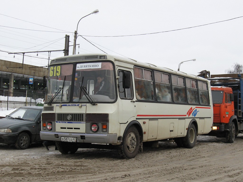 Ленинградская область, ПАЗ-4234 № В 587 СО 47