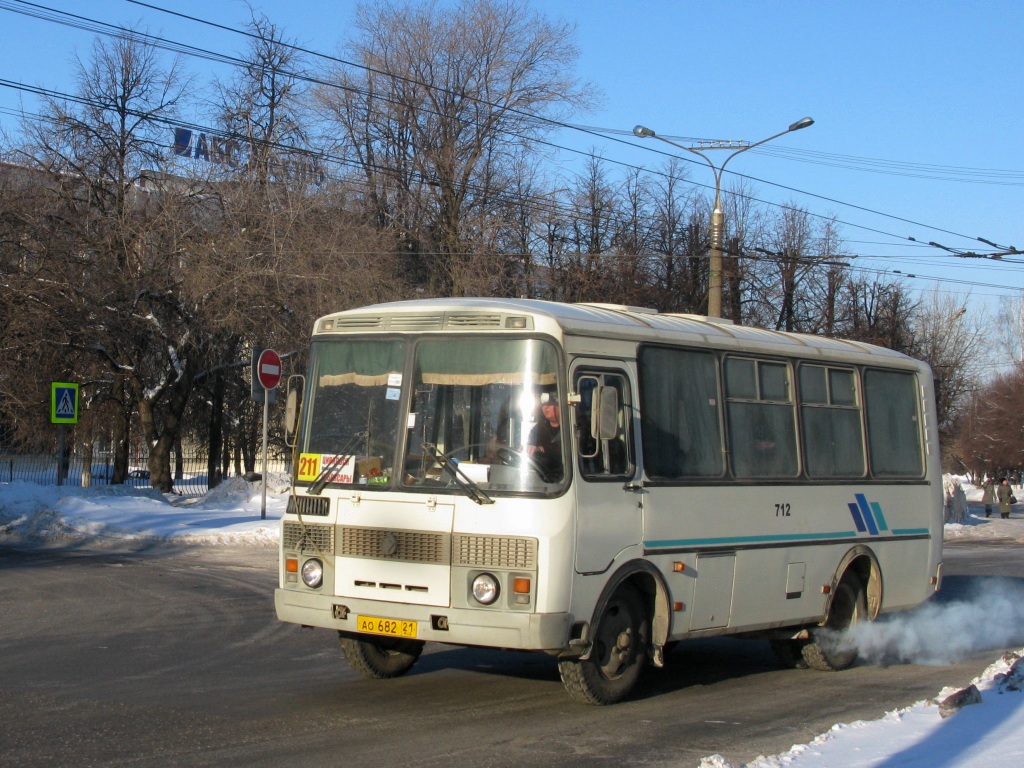 Чувашия, ПАЗ-32053 № 712