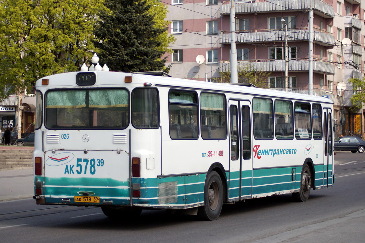 Kaliningrad region, Mercedes-Benz O307 # 026