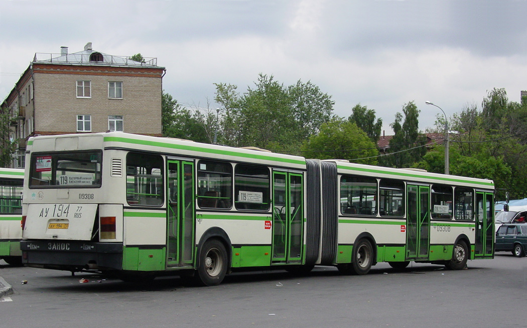 Москва, Ikarus 435.17 № 09308