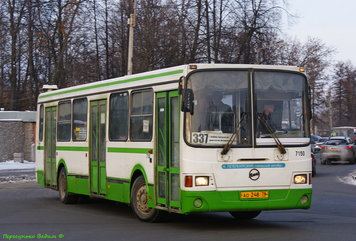 Санкт-Петербург, ЛиАЗ-5256.25 № 7150