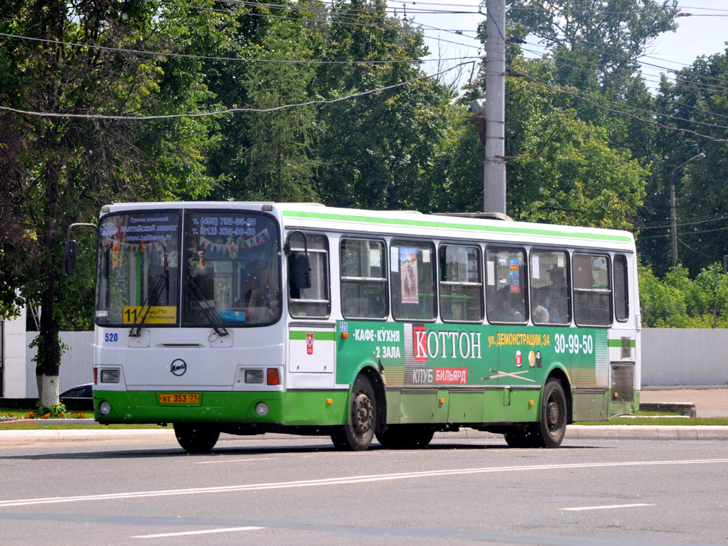 Tula region, LiAZ-5256.45 № 520