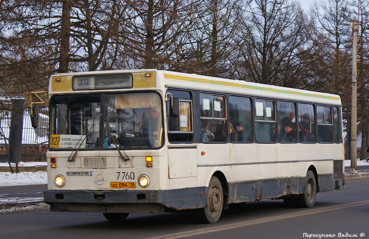 Санкт-Петербург, ЛиАЗ-5256.00 № 7760