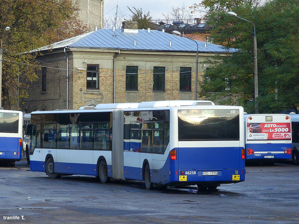 Латвия, Mercedes-Benz O530G Citaro G № 66258