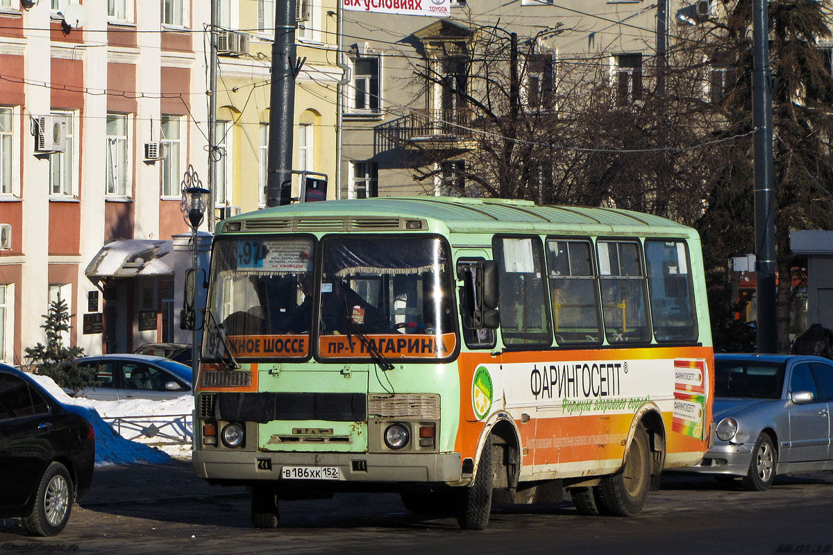 Нижегородская область, ПАЗ-32054 № В 186 ХК 152