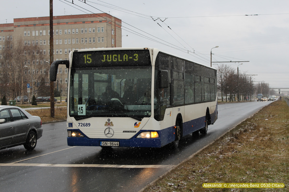 Латвия, Mercedes-Benz O530 Citaro № 72689