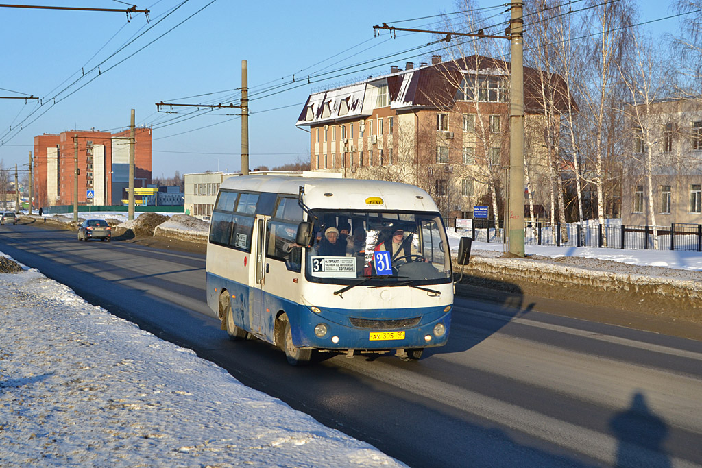 Пензенская область, Dongfeng DFA6600 № АХ 305 58