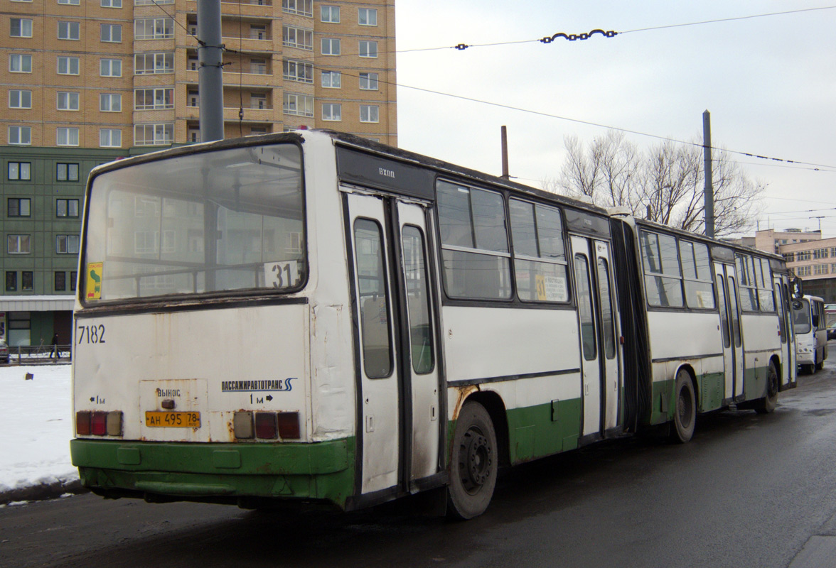 Санкт-Петербург, Ikarus 280.33O № 7182