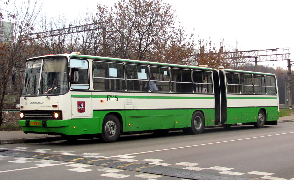 Moskva, Ikarus 280.33M č. 17115