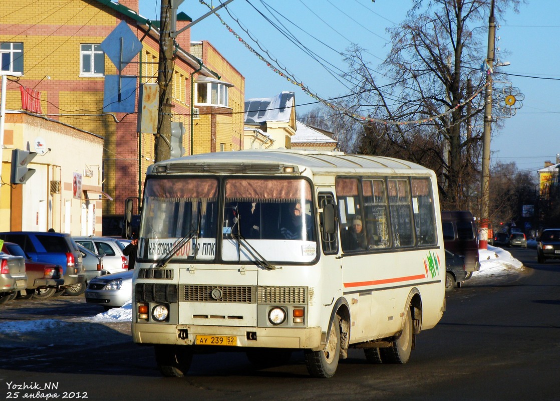 Нижегородская область, ПАЗ-32054 № АУ 239 52