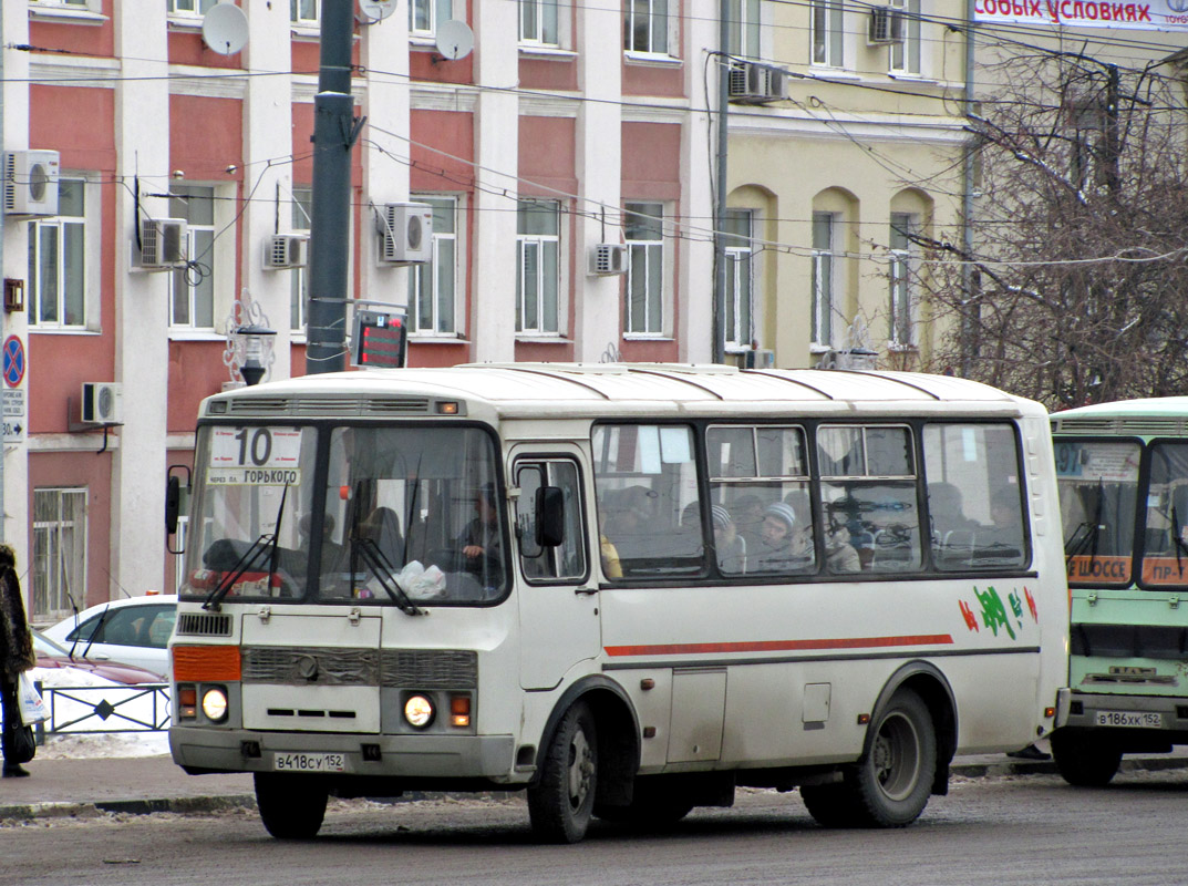 Нижегородская область, ПАЗ-32054 № В 418 СУ 152