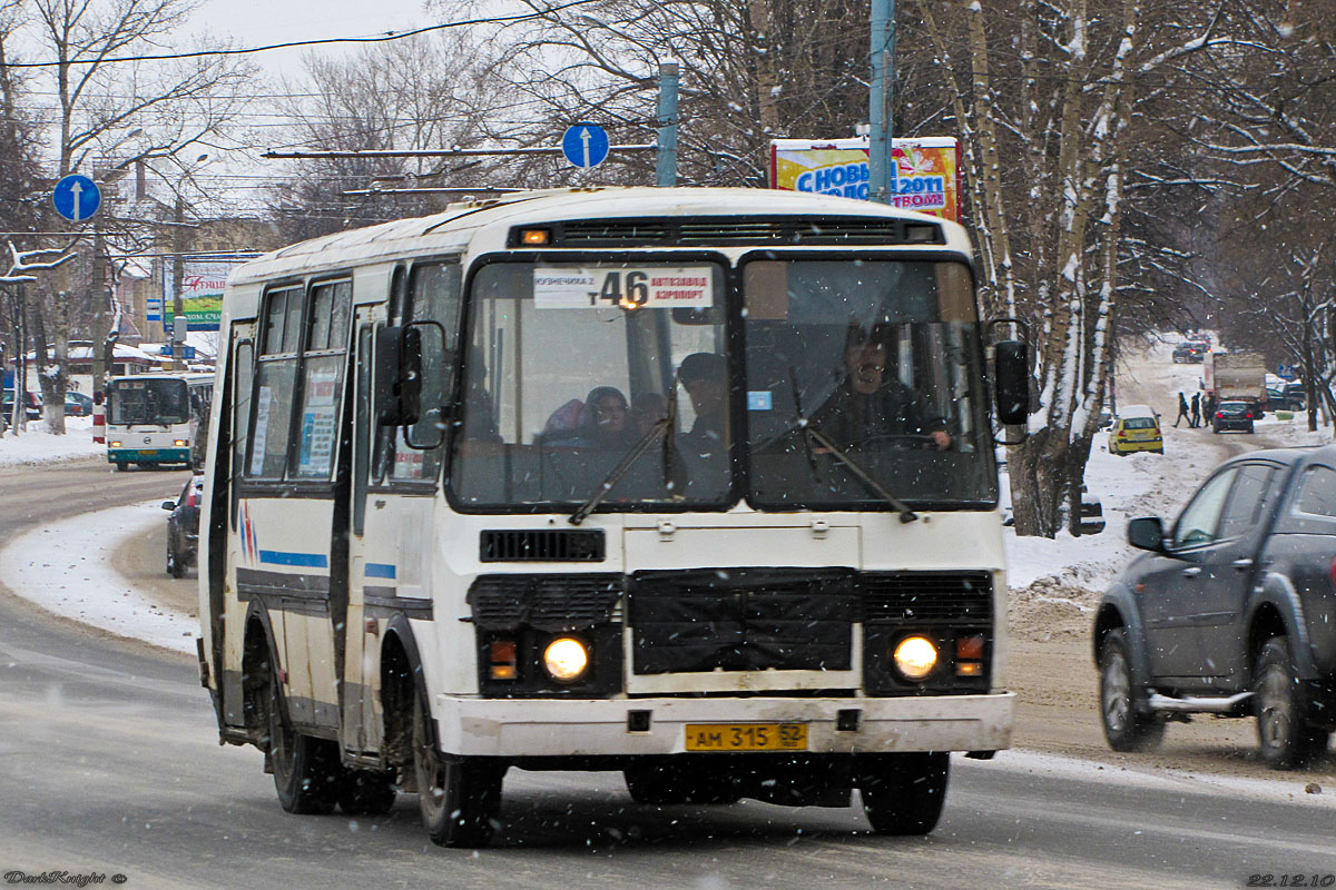 Нижегородская область, ПАЗ-32054 № АМ 315 52