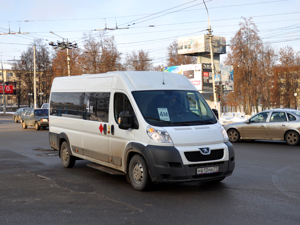 Тульская область, Нижегородец-2227SK (Peugeot Boxer) № М 613 МА 71