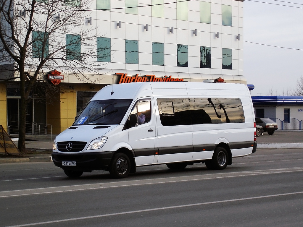 Краснодарский край, Луидор-22340C (MB Sprinter 515CDI) № Н 211 АР 123