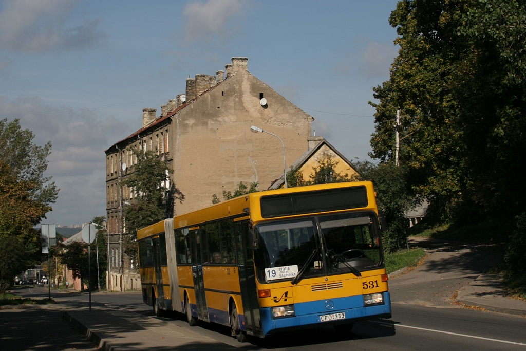 Литва, Mercedes-Benz O405G № 531