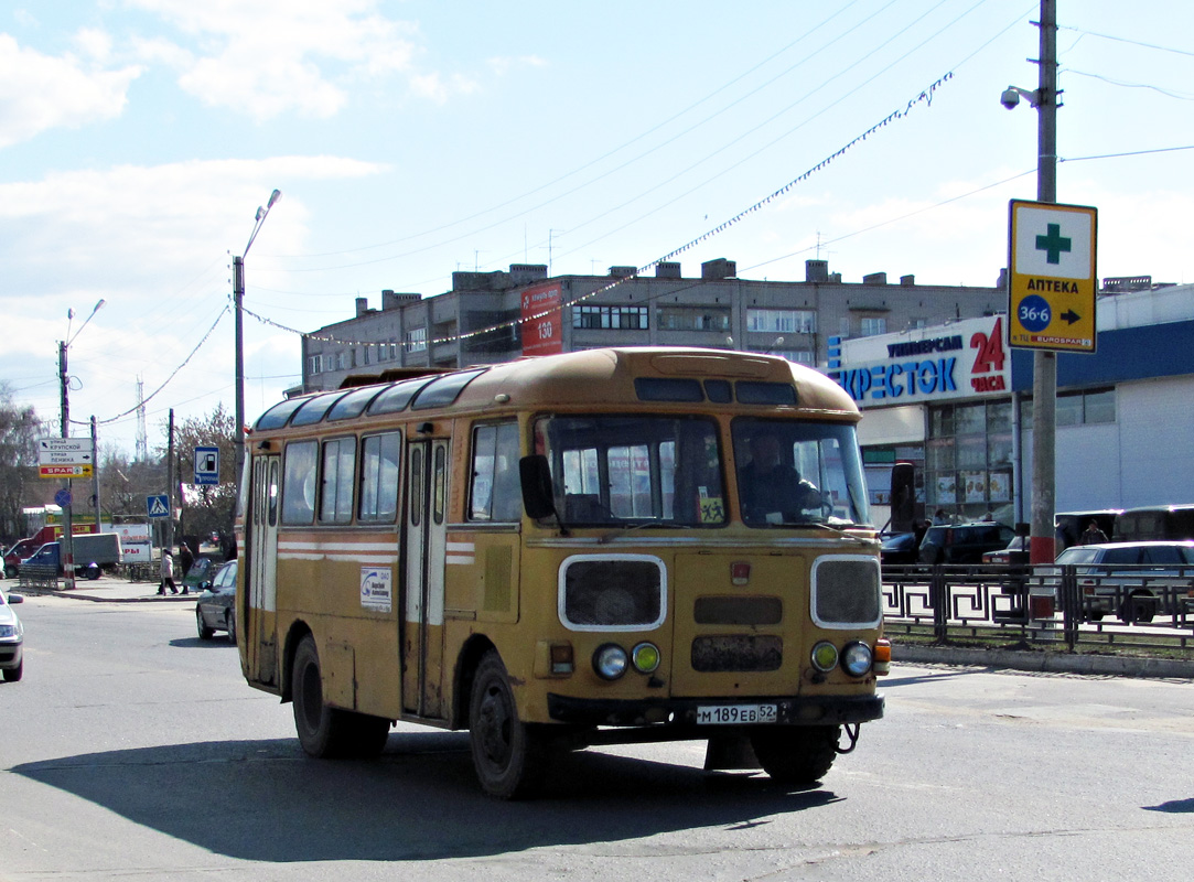 Нижегородская область, ПАЗ-672М № М 189 ЕВ 52