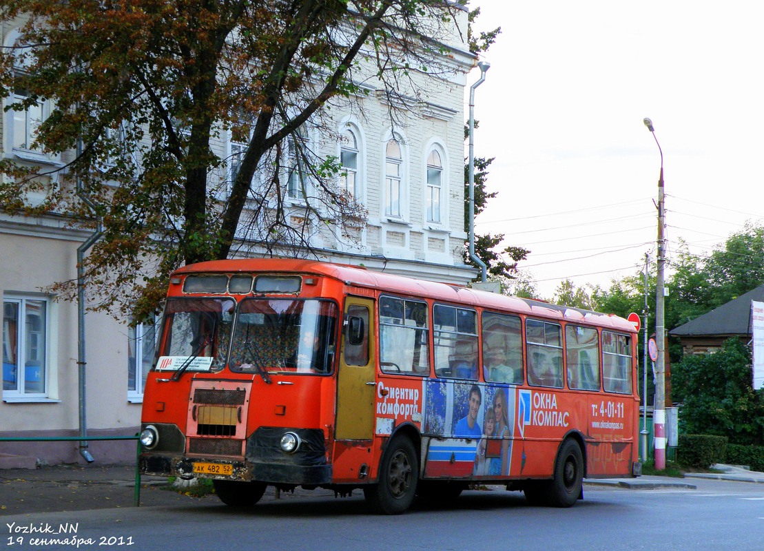 Нижегородская область, ЛиАЗ-677М № АК 482 52