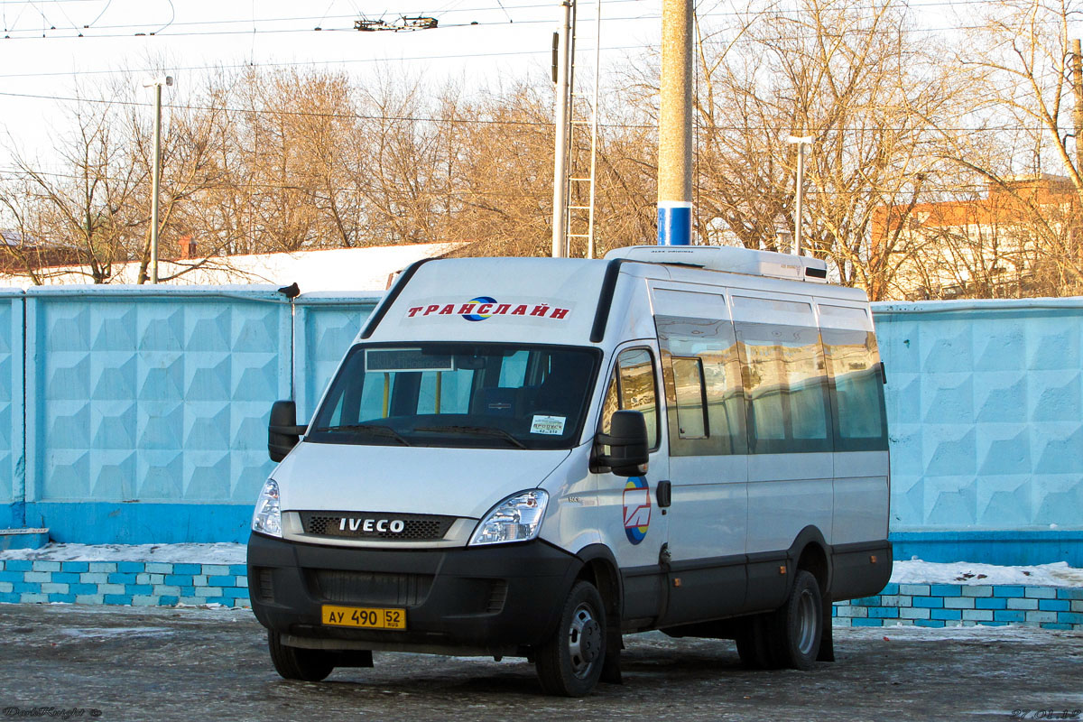 Нижегородская область, Нижегородец-2227UU (IVECO Daily) № АУ 490 52